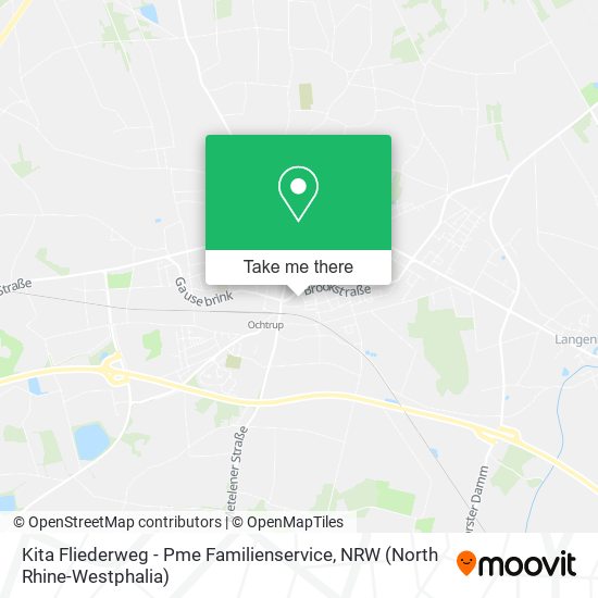Kita Fliederweg - Pme Familienservice map