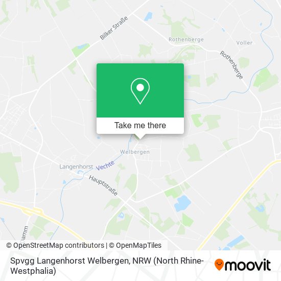 Spvgg Langenhorst Welbergen map