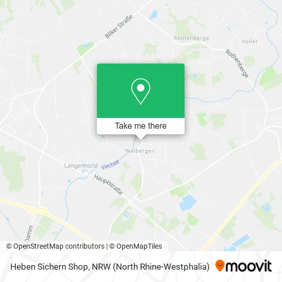 Карта Heben Sichern Shop