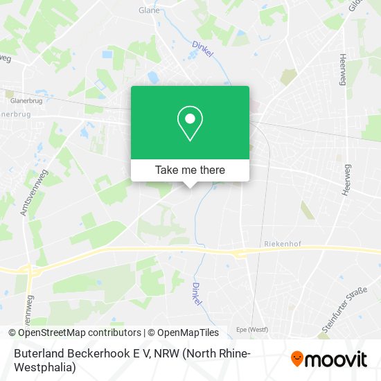 Buterland Beckerhook E V map
