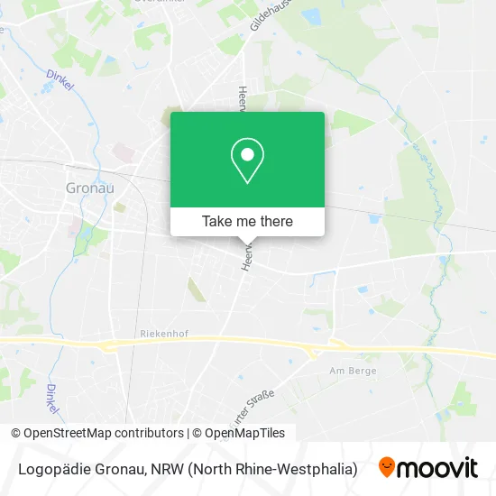 Карта Logopädie Gronau