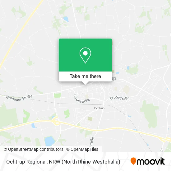Карта Ochtrup Regional