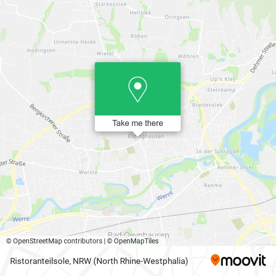 Карта Ristoranteilsole