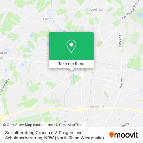 Sozialberatung Gronau e.V. Drogen- und Schuldnerberatung map