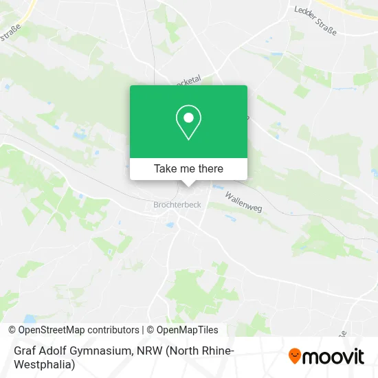 Graf Adolf Gymnasium map