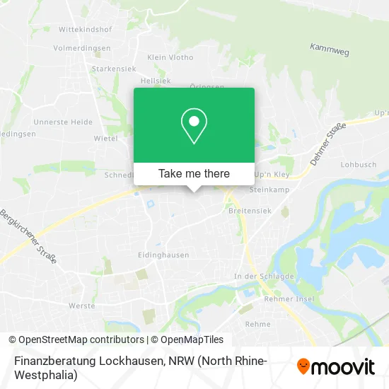 Карта Finanzberatung Lockhausen