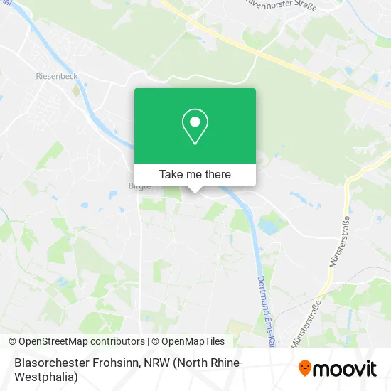 Карта Blasorchester Frohsinn