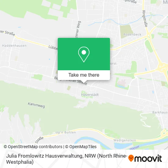 Карта Julia Fromlowitz Hausverwaltung