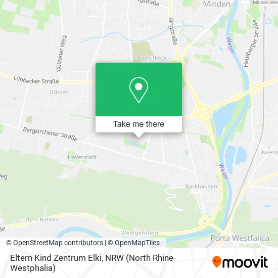 Карта Eltern Kind Zentrum Elki
