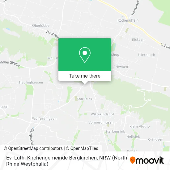 Ev.-Luth. Kirchengemeinde Bergkirchen map