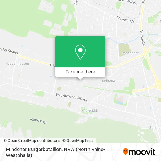 Карта Mindener Bürgerbataillon