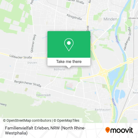 Карта Familienvielfalt Erleben