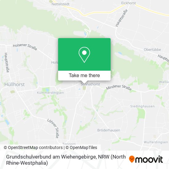 Grundschulverbund am Wiehengebirge map