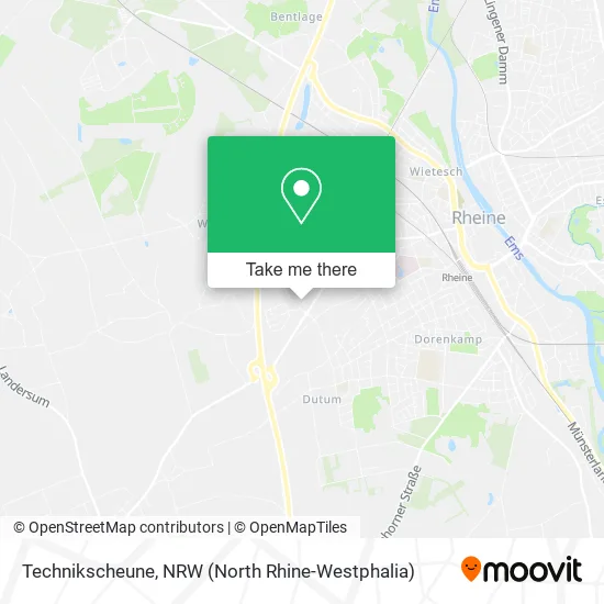 Карта Technikscheune