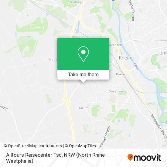 Карта Alltours Reisecenter Tsc