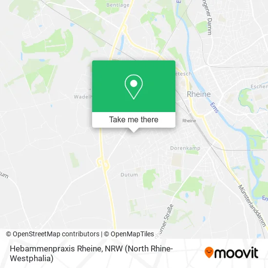 Карта Hebammenpraxis Rheine