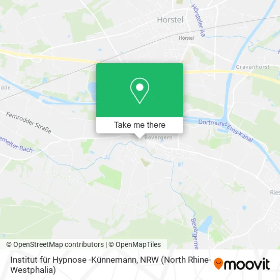 Карта Institut für Hypnose -Künnemann
