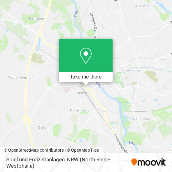 Карта Spiel und Freizeitanlagen