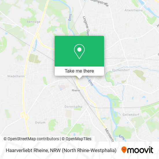 Карта Haarverliebt Rheine