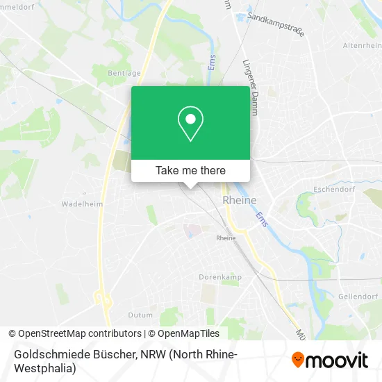 Карта Goldschmiede Büscher