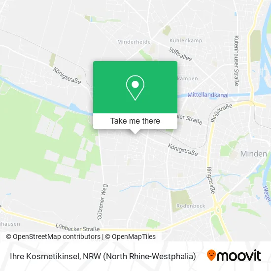 Карта Ihre Kosmetikinsel