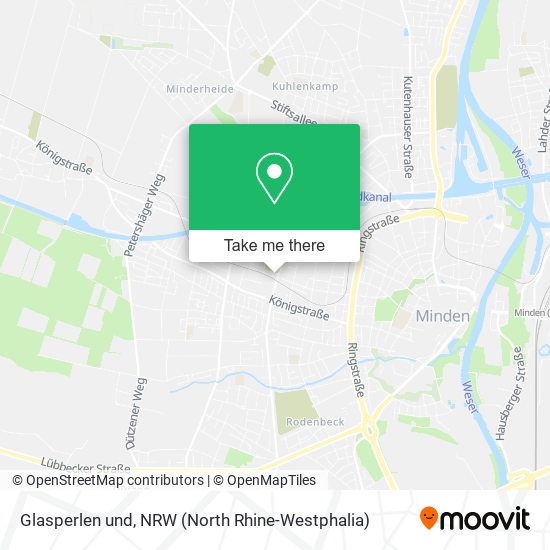 Карта Glasperlen und