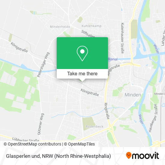 Карта Glasperlen und