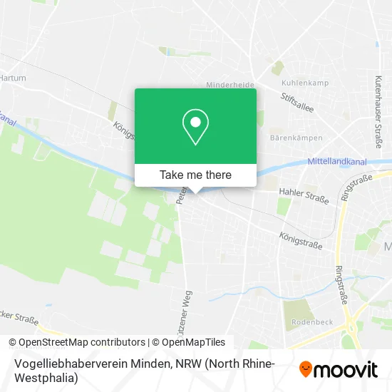 Карта Vogelliebhaberverein Minden