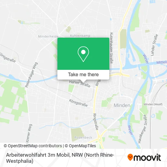 Карта Arbeiterwohlfahrt 3m Mobil