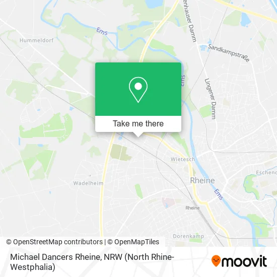 Карта Michael Dancers Rheine