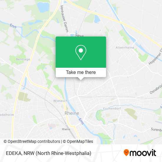 EDEKA map