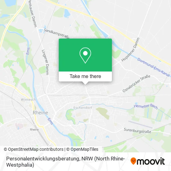 Карта Personalentwicklungsberatung