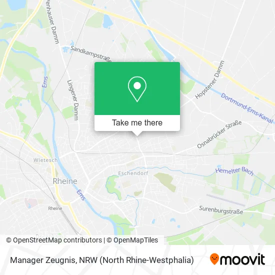 Карта Manager Zeugnis