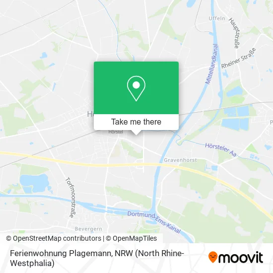 Карта Ferienwohnung Plagemann