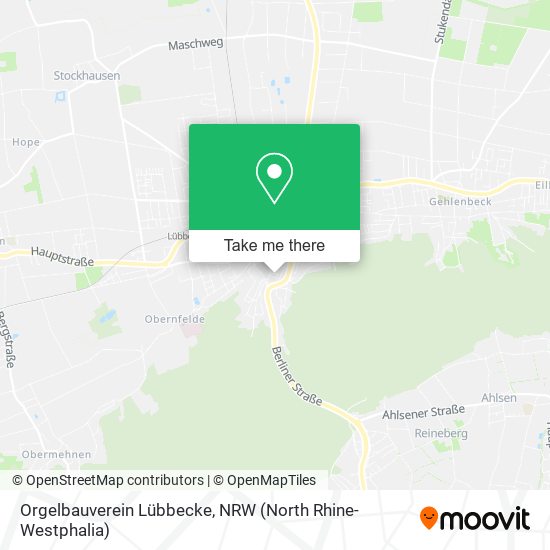 Orgelbauverein Lübbecke map