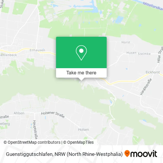 Карта Guenstiggutschlafen