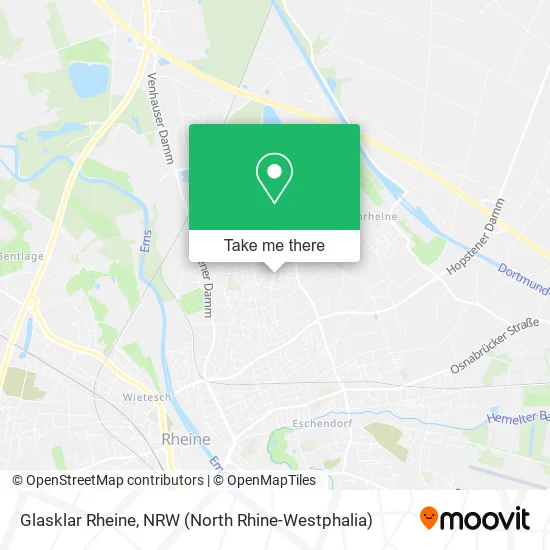 Карта Glasklar Rheine