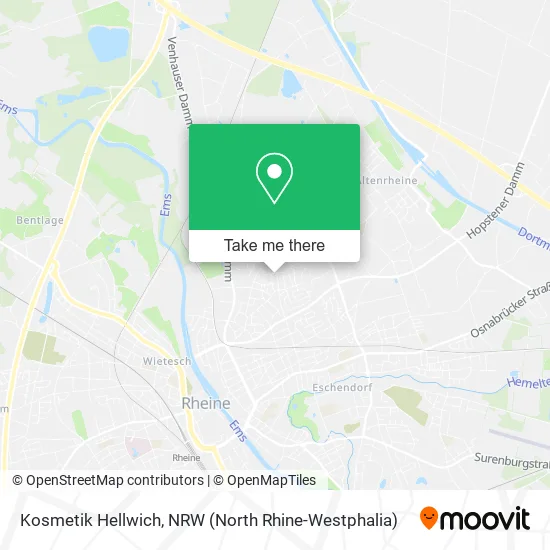 Карта Kosmetik Hellwich