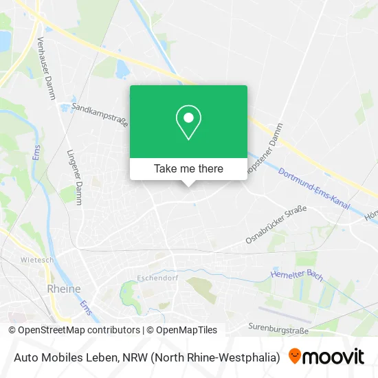 Карта Auto Mobiles Leben