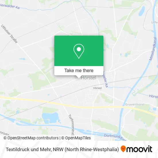 Карта Textildruck und Mehr