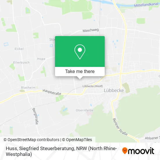 Карта Huss, Siegfried Steuerberatung