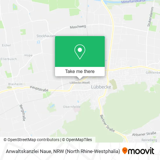 Карта Anwaltskanzlei Naue