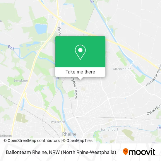Карта Ballonteam Rheine