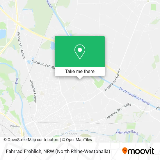 Карта Fahrrad Fröhlich