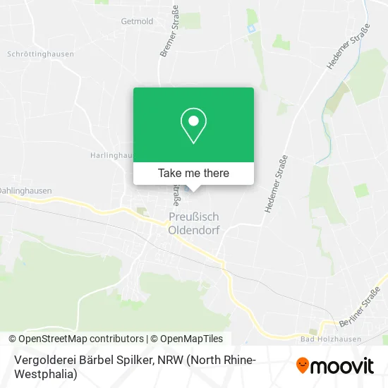 Карта Vergolderei Bärbel Spilker