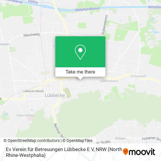 Ev Verein für Betreuungen Lübbecke E V map