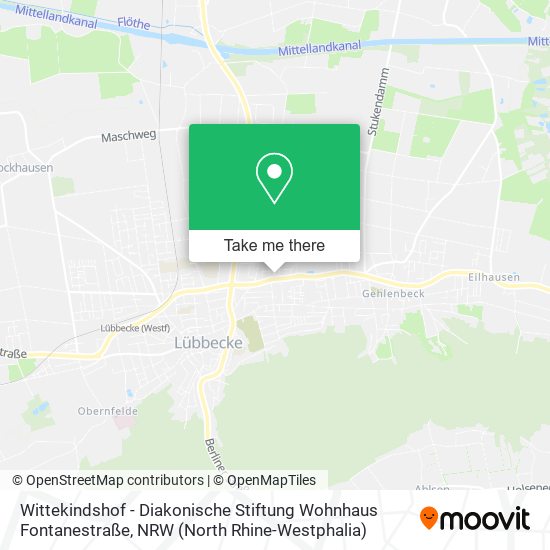 Wittekindshof - Diakonische Stiftung Wohnhaus Fontanestraße map