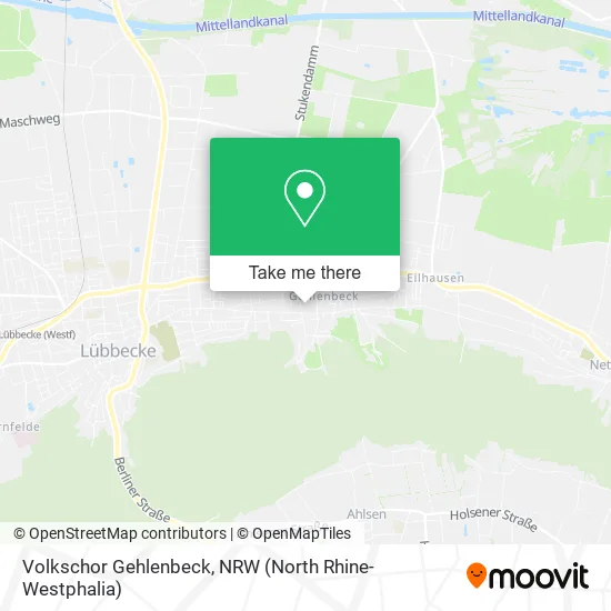 Карта Volkschor Gehlenbeck