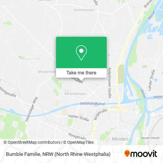 Карта Bumble Familie