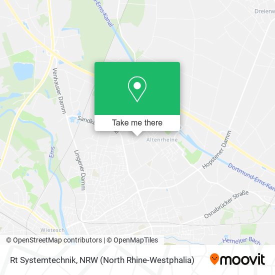 Rt Systemtechnik map